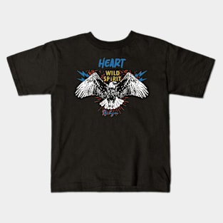 heart the wild spirits Kids T-Shirt